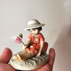 Kim Anderson's You're The Loviest Flower Ever Girl Figurine Vintage